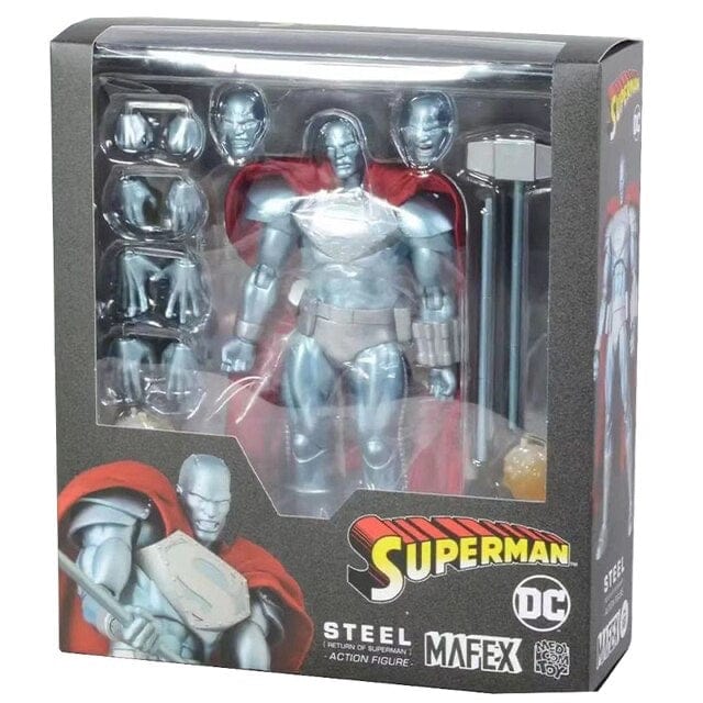 Medicom Toy MAFEX No. 181 The Return of Superman Steel Action Figure