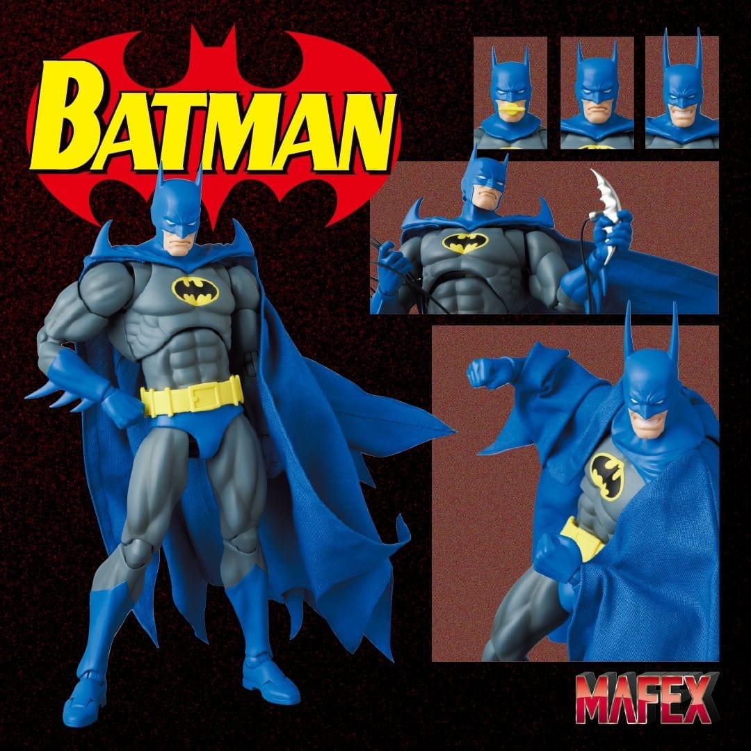 Medicom Toy MAFEX No. 215 Batman: Knightfall Knight Crusader Batman  Action Figure