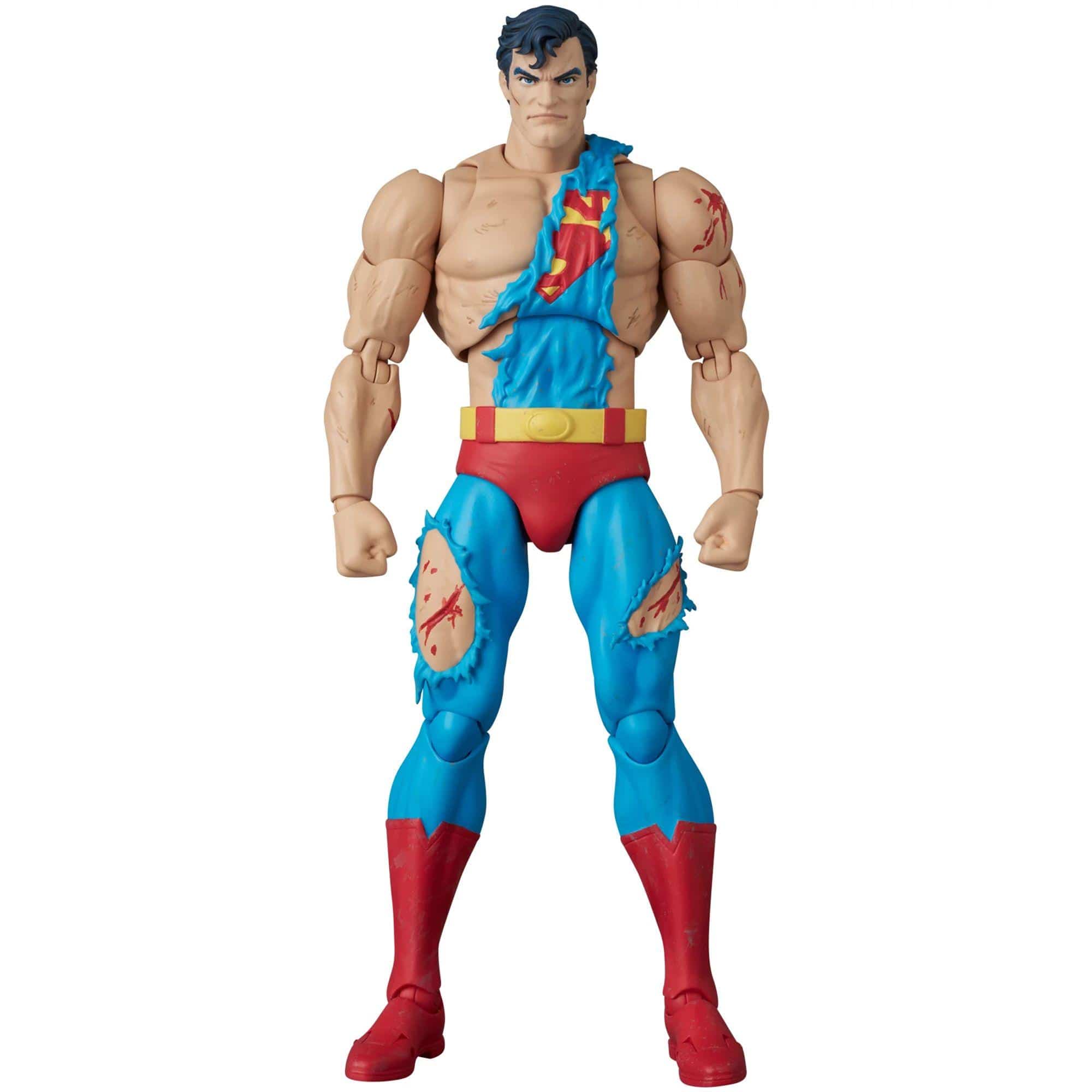 Medicom Toy MAFEX No. 324 The Death of Superman Superman (Battle Damaged Version) Action Figure