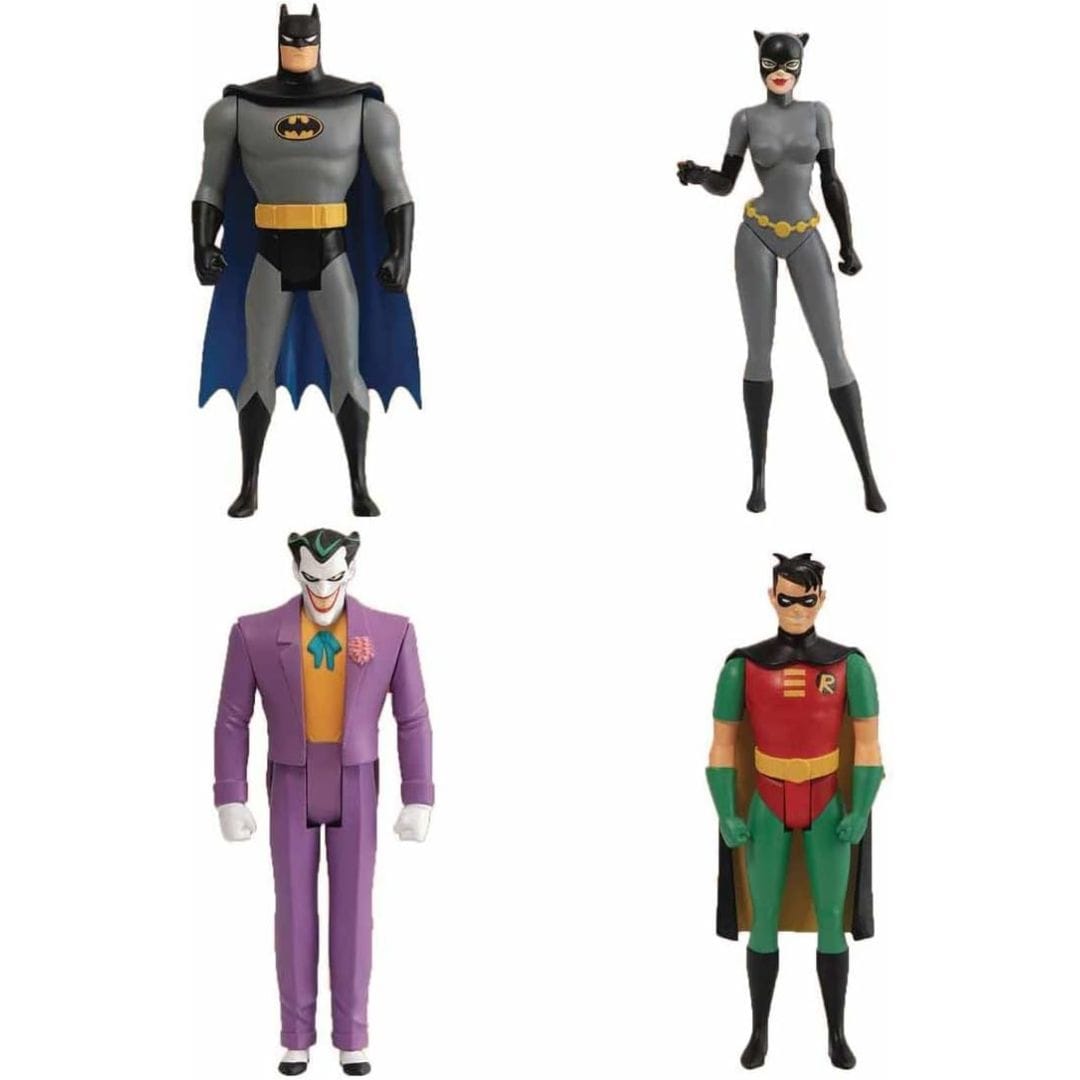 Mezco Toyz 5 Points Batman: The Animated Series Deluxe Set of 4 Action Figures