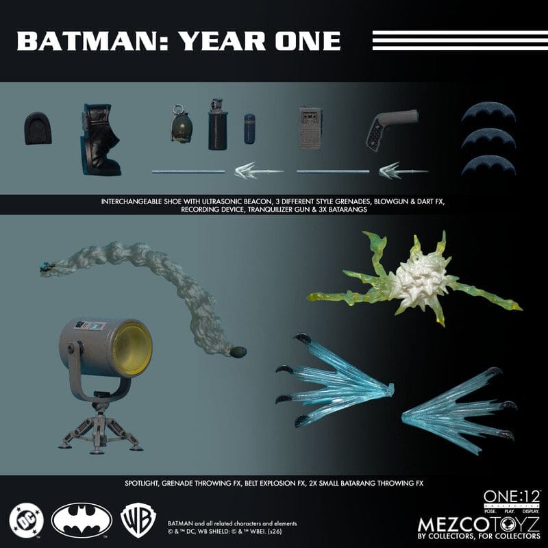 Mezco Toyz One:12 Collective Batman: Year One Batman Action Figure