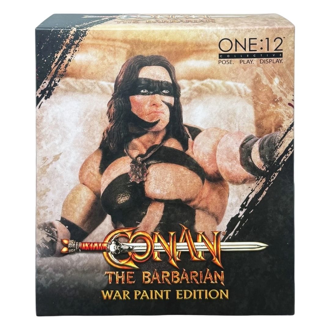 Mezco Toyz One:12 Collective Conan The Barbarian (1982): Conan War Paint Edition Action Figure