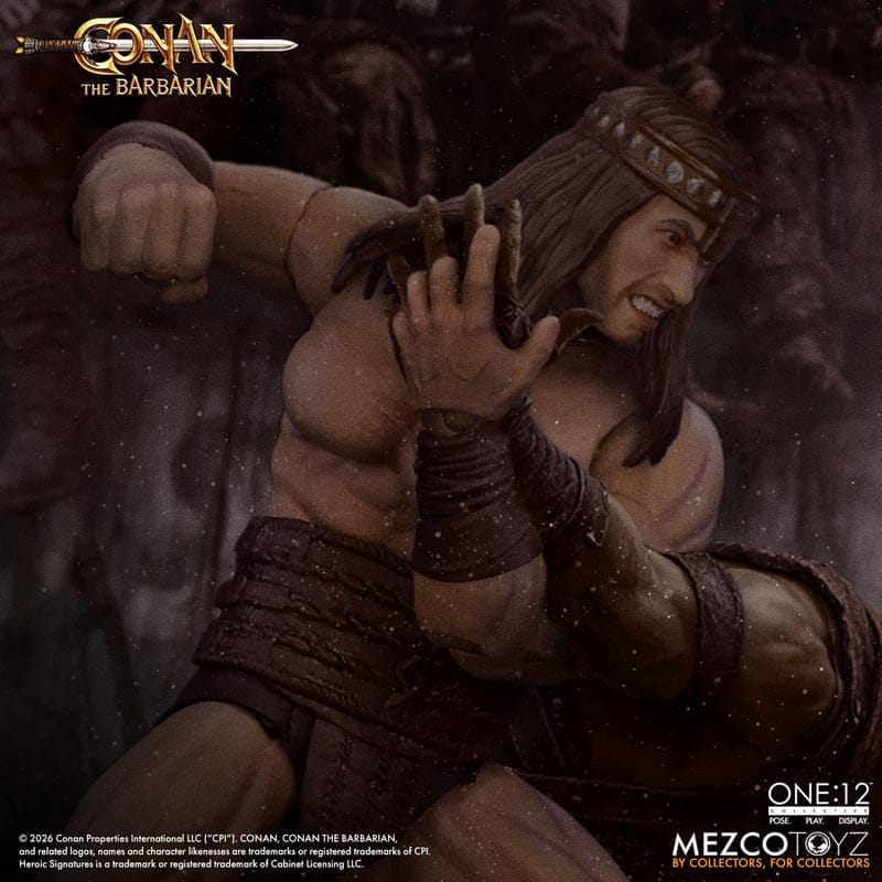 Mezco Toyz One:12 Collective Conan The Barbarian (1982): Pit Fighter Edition Action Figure