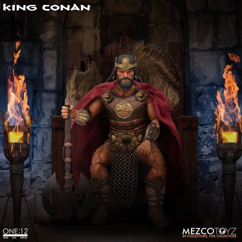 Mezco Toyz One:12 Collective Conan the Barbarian King Conan Action Figure