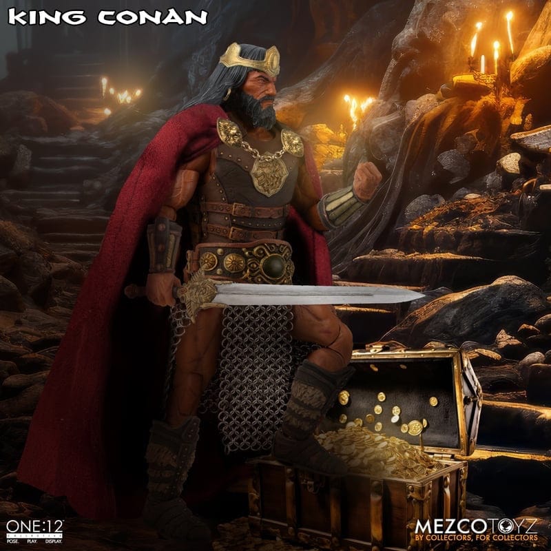 Mezco Toyz One:12 Collective Conan the Barbarian King Conan Action Figure