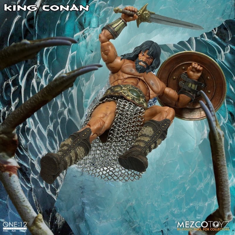 Mezco Toyz One:12 Collective Conan the Barbarian King Conan Action Figure