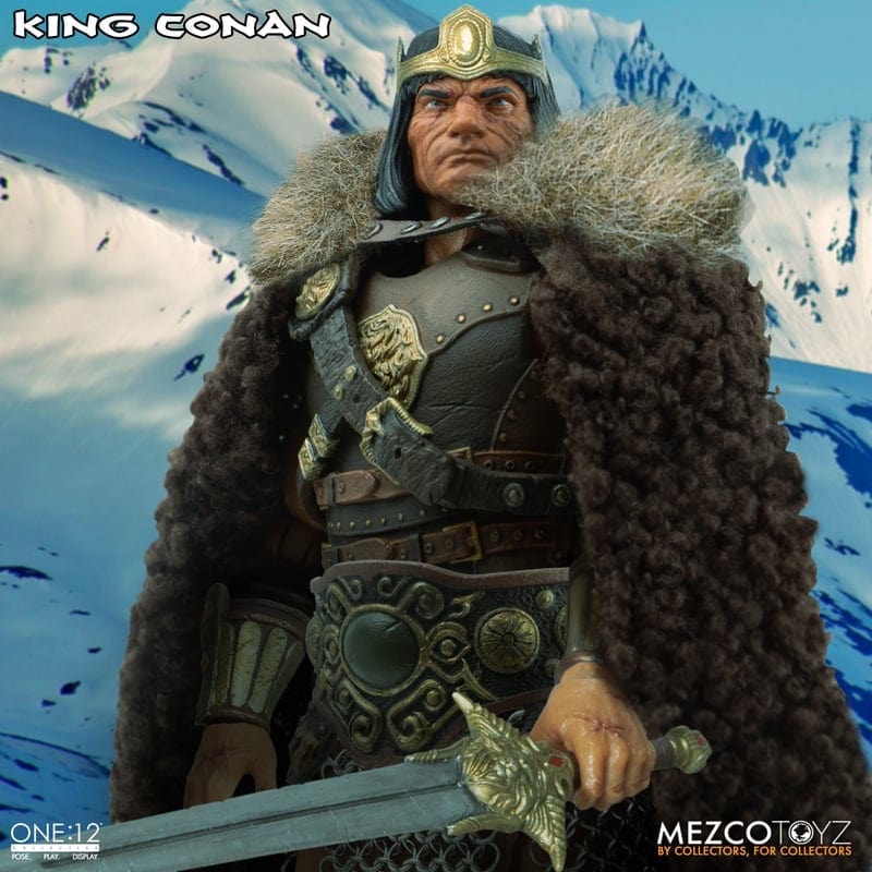 Mezco Toyz One:12 Collective Conan the Barbarian King Conan Action Figure