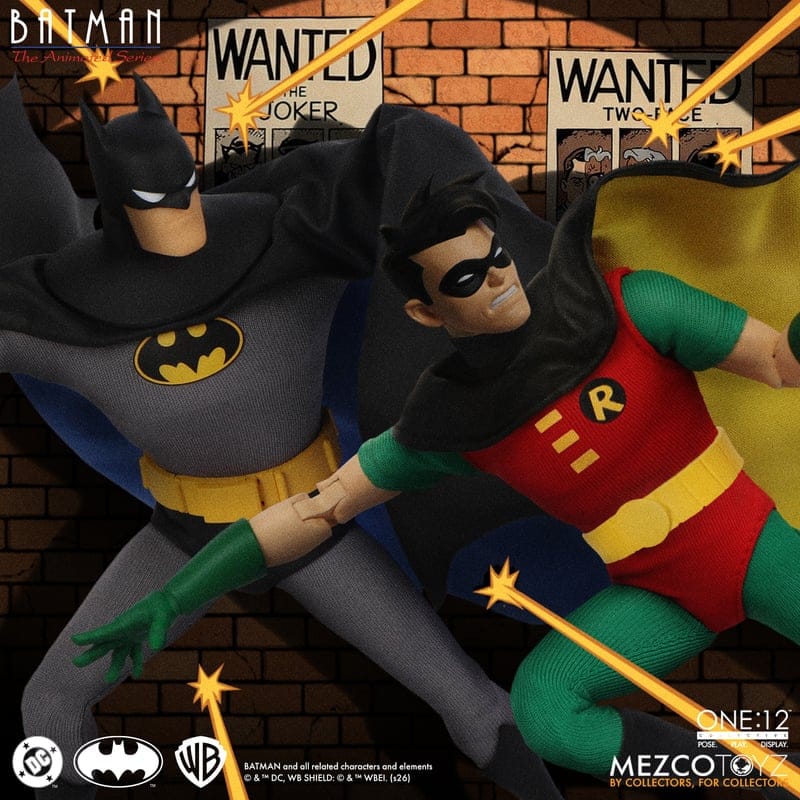 Mezco Toyz One:12 Collective DC Universe Batman: The Animated Series Robin Action Figure