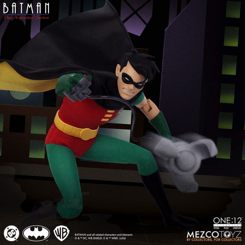 Mezco Toyz One:12 Collective DC Universe Batman: The Animated Series Robin Action Figure
