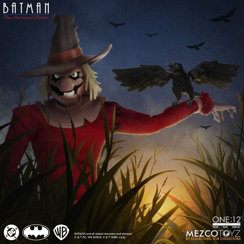 Mezco Toyz One:12 Collective DC Universe Batman: The Animated Series Scarecrow Action Figure
