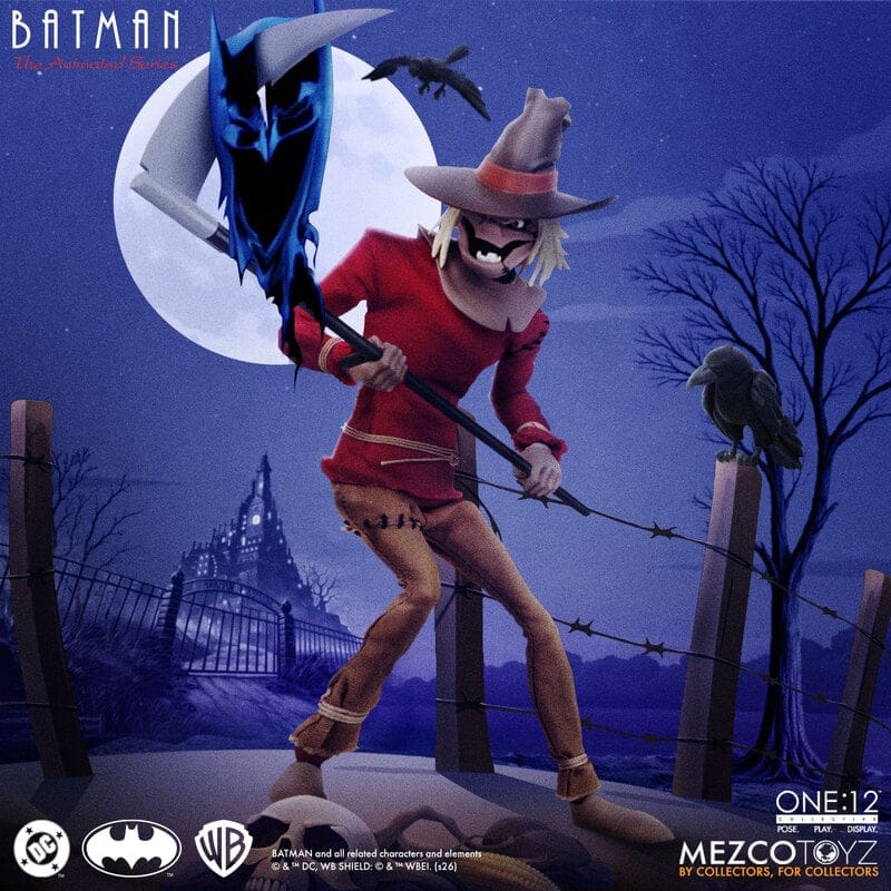 Mezco Toyz One:12 Collective DC Universe Batman: The Animated Series Scarecrow Action Figure
