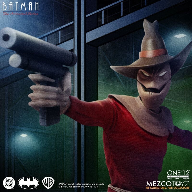 Mezco Toyz One:12 Collective DC Universe Batman: The Animated Series Scarecrow Action Figure