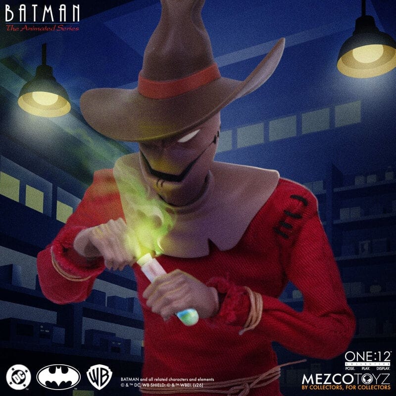 Mezco Toyz One:12 Collective DC Universe Batman: The Animated Series Scarecrow Action Figure