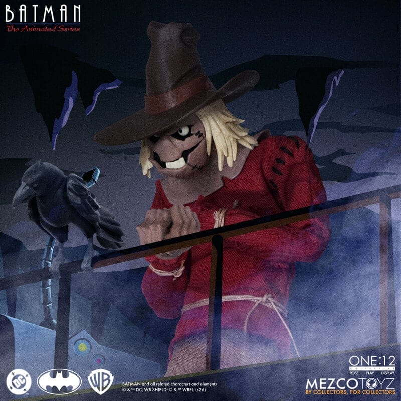 Mezco Toyz One:12 Collective DC Universe Batman: The Animated Series Scarecrow Action Figure