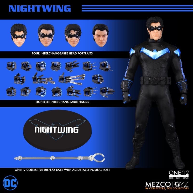 Mezco Toyz One:12 Collective DC Universe Nightwing Action Figure