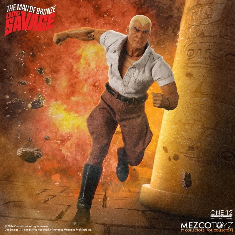 Mezco Toyz One:12 Collective Doc Savage Deluxe Edition Action Figure