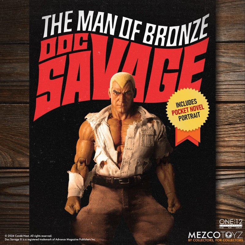 Mezco Toyz One:12 Collective Doc Savage Deluxe Edition Action Figure