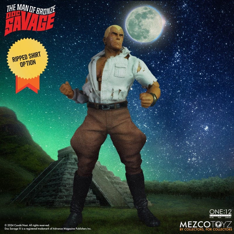 Mezco Toyz One:12 Collective Doc Savage Deluxe Edition Action Figure