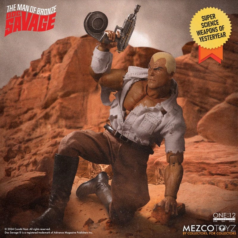 Mezco Toyz One:12 Collective Doc Savage Deluxe Edition Action Figure