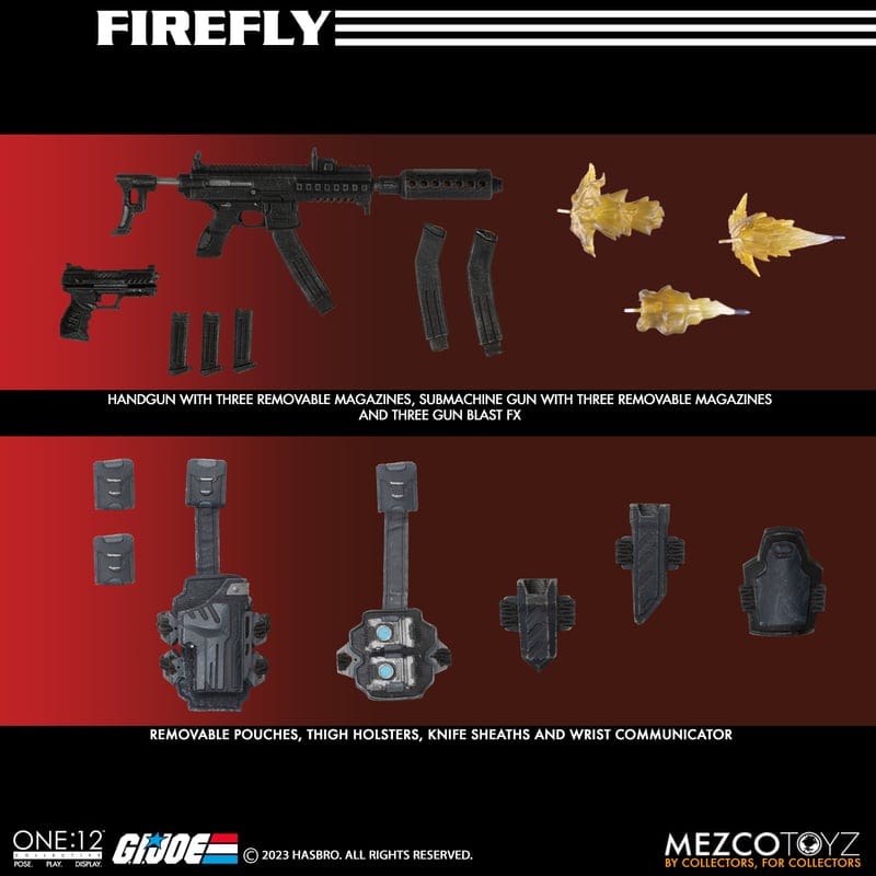 Mezco Toyz One:12 Collective G.I. Joe Firefly Action Figure