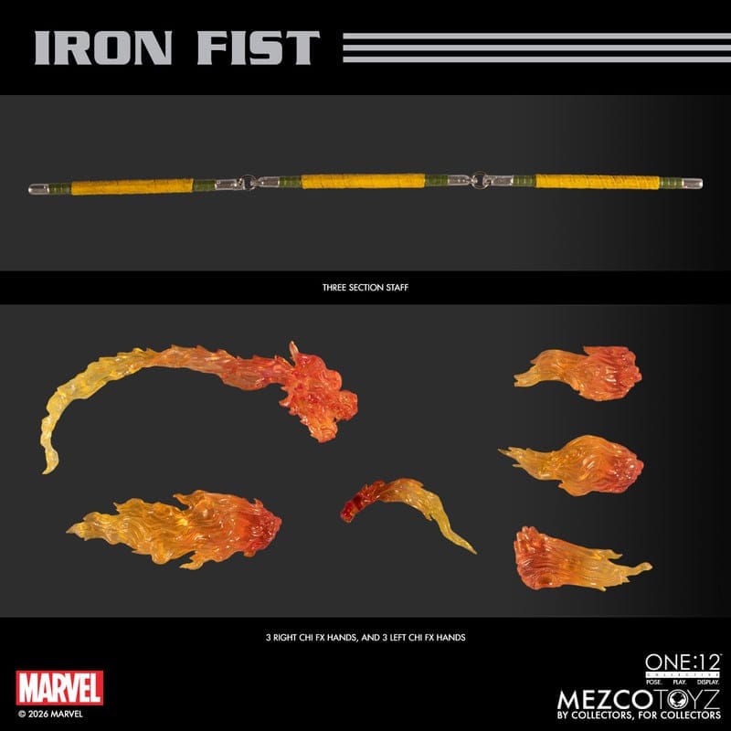 Mezco Toyz One:12 Collective Iron Fist Action Figure