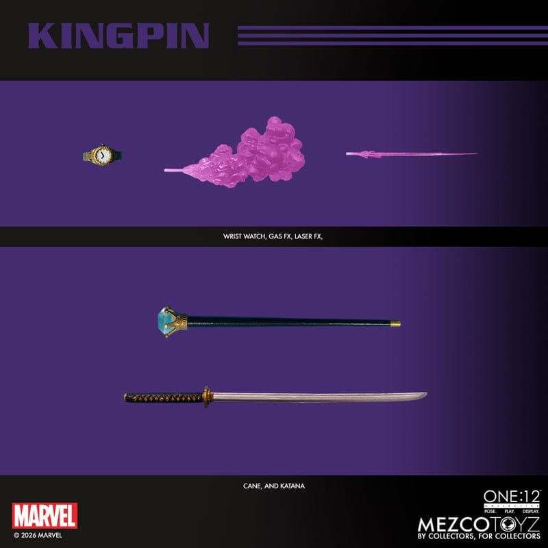 Mezco Toyz One:12 Collective Kingpin Action Figure