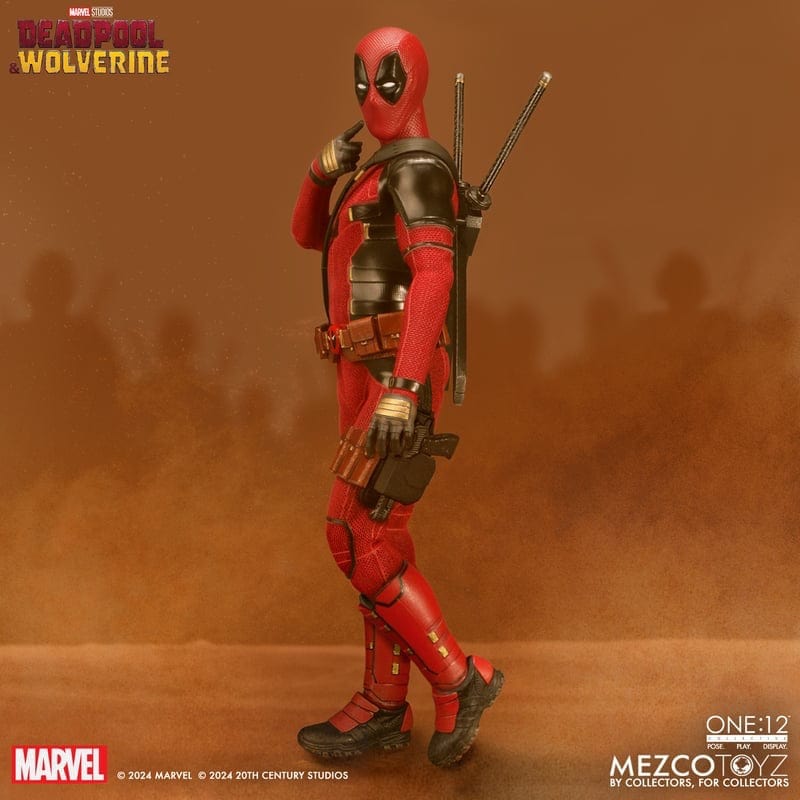 Mezco Toyz One:12 Collective Marvel Deadpool & Wolverine: Deadpool Action Figure