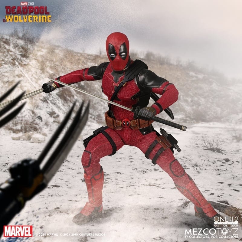 Mezco Toyz One:12 Collective Marvel Deadpool & Wolverine: Deadpool Action Figure