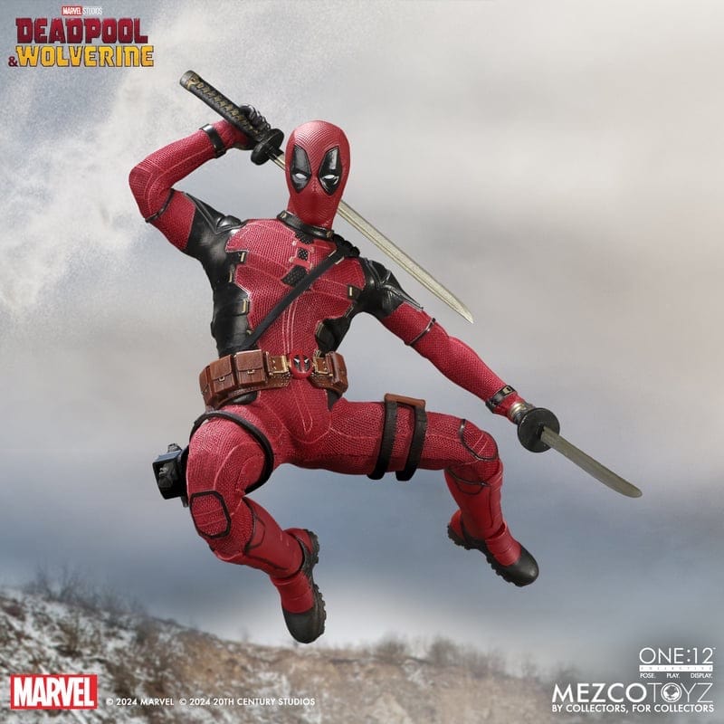 Mezco Toyz One:12 Collective Marvel Deadpool & Wolverine: Deadpool Action Figure