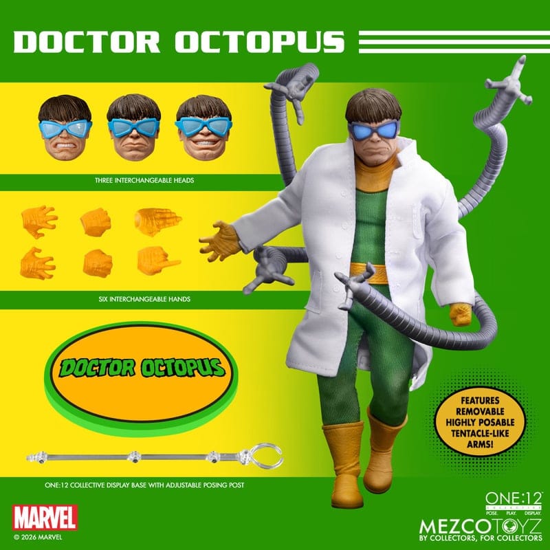 Mezco Toyz One:12 Collective Marvel Doctor Octopus Action Figure