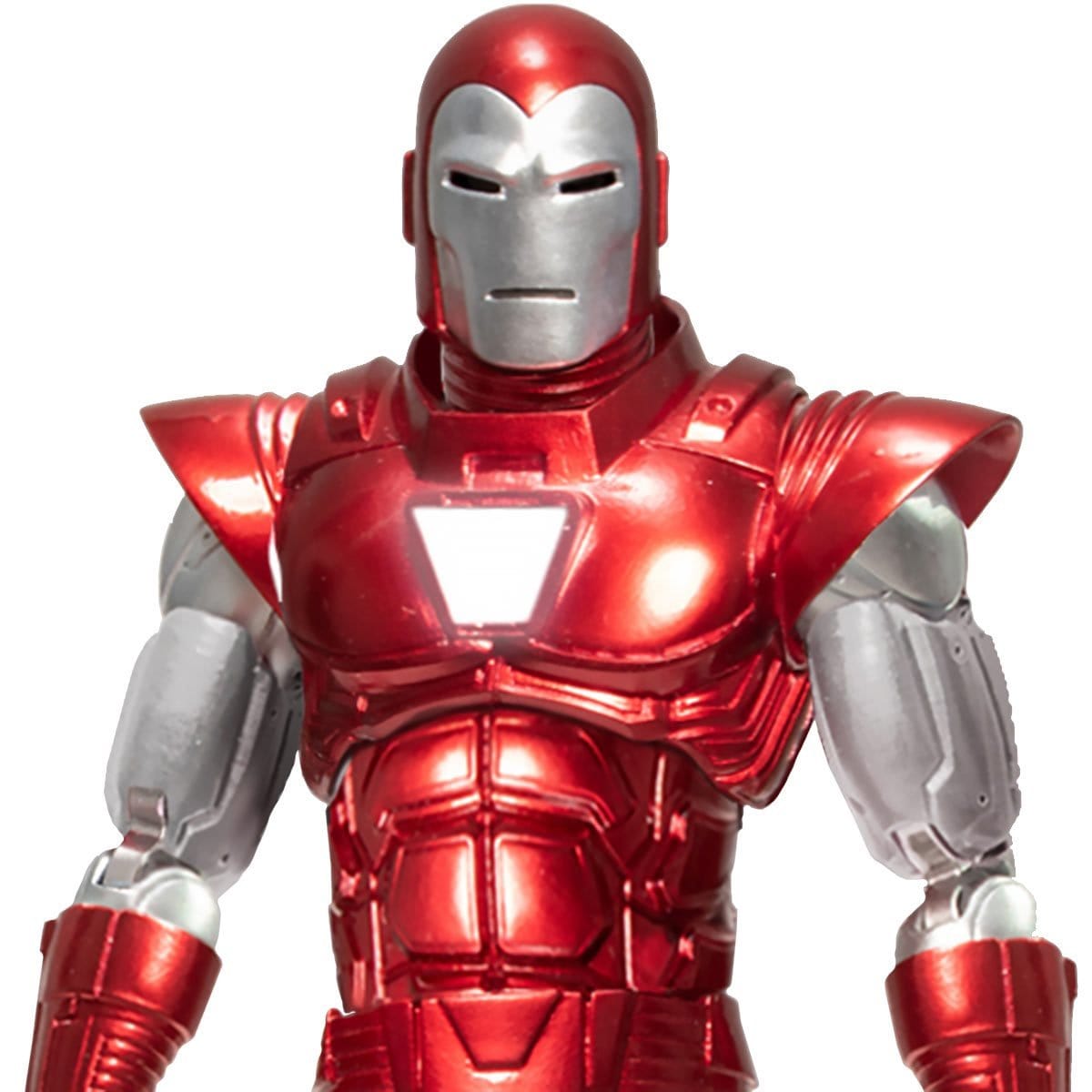 Mezco Toyz One:12 Collective Marvel Iron Man: Silver Centurion Action Figure