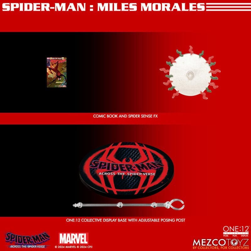 Mezco Toyz One:12 Collective Marvel Spider-Man: Miles Morales Action Figure