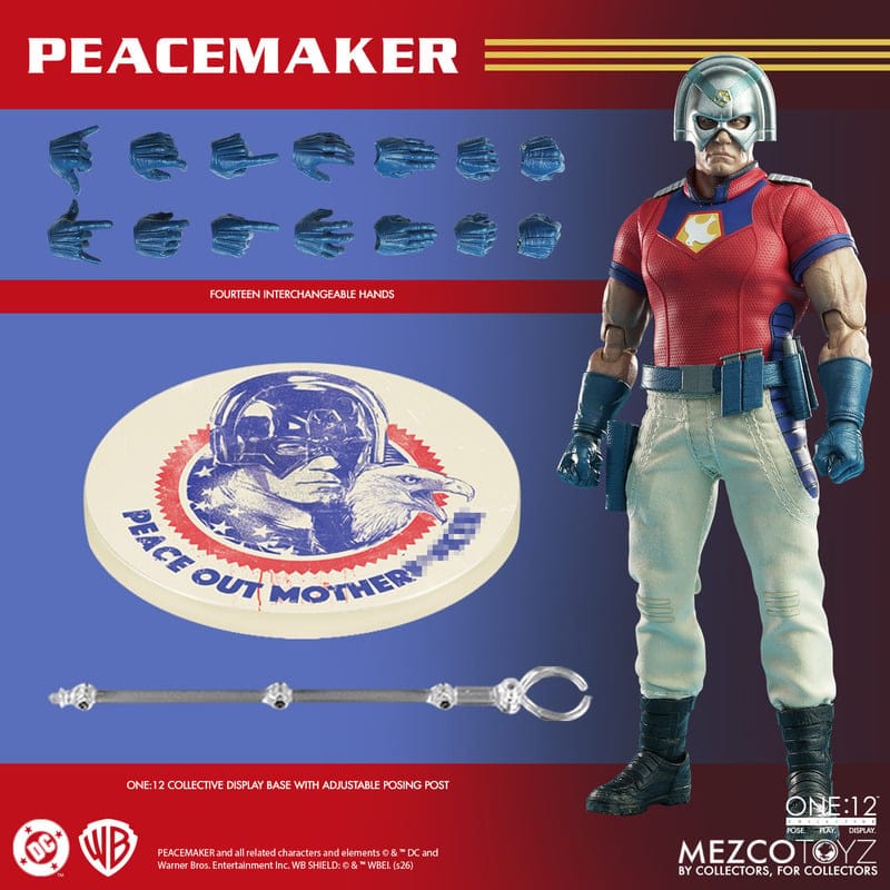 Mezco Toyz One:12 Collective Peacemaker Action Figure