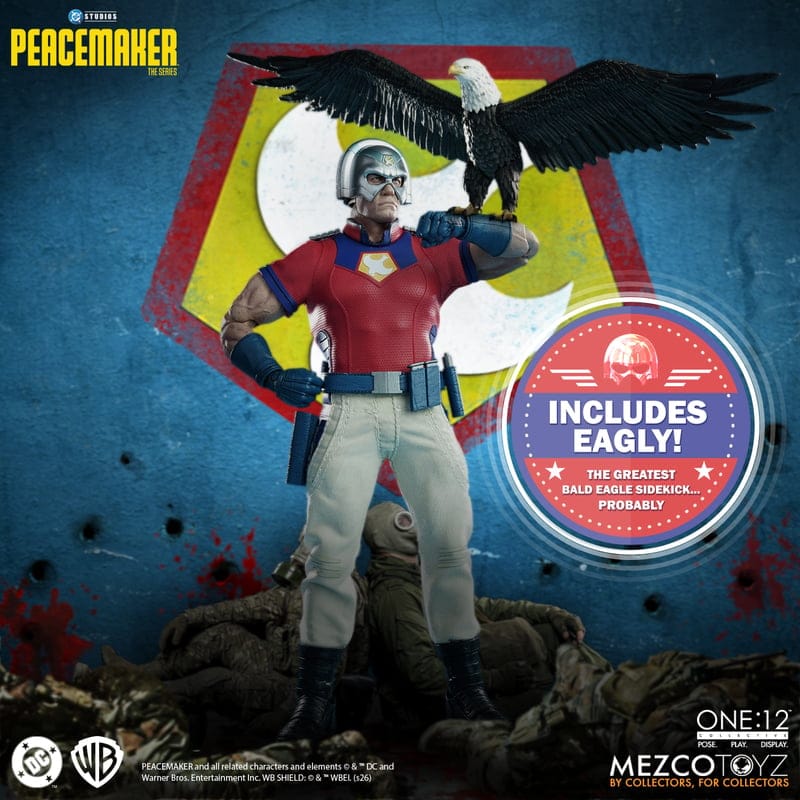 Mezco Toyz One:12 Collective Peacemaker Action Figure