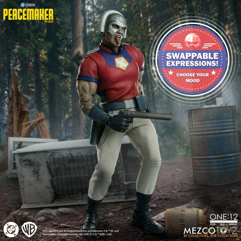 Mezco Toyz One:12 Collective Peacemaker Action Figure