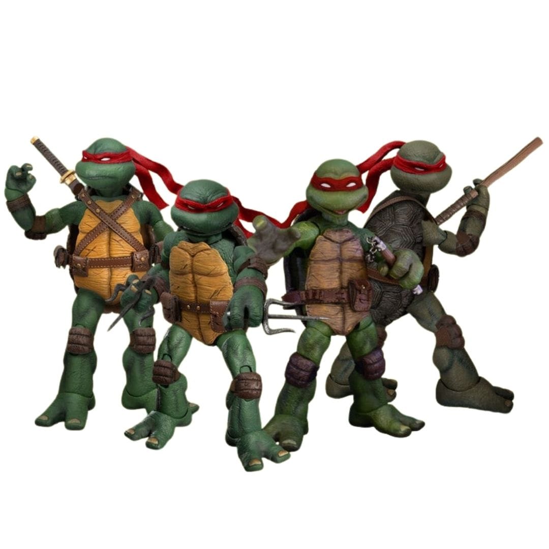 Mezco Toyz One:12 Collective Teenage Mutant Ninja Turtles Boxed Action Figure Set