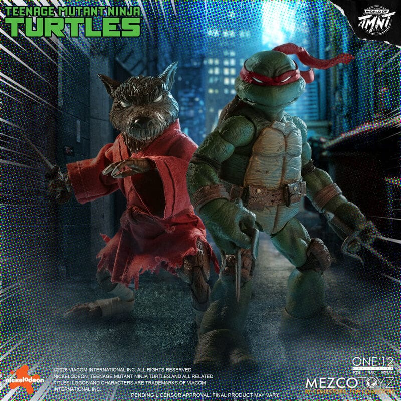 Mezco Toyz One:12 Collective Teenage Mutant Ninja Turtles Boxed Action Figure Set