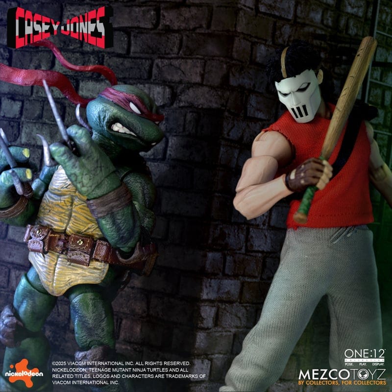 Mezco Toyz One:12 Collective Teenage Mutant Ninja Turtles Casey Jones Action Figure