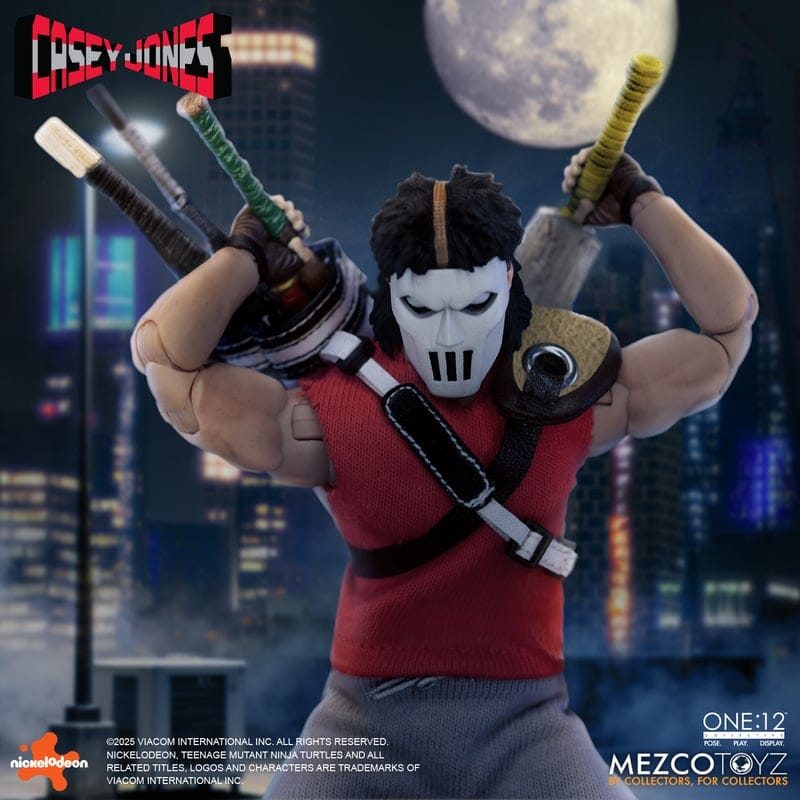 One:12 Collective Teenage Mutant Ninja Turtles Casey Jones Action Figu