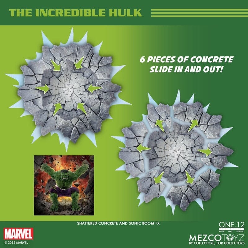 Mezco Toyz One:12 Collective The Incredible Hulk Action Figure