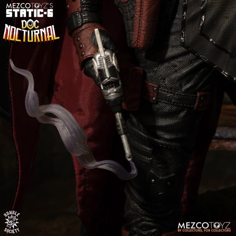 Mezco Toyz Static-6 Rumble Society Doc Nocturnal 1/6 Scale Statue