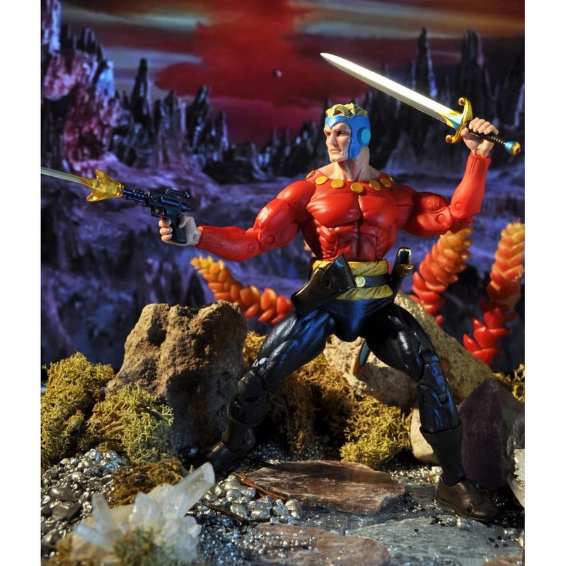 NECA Flash Gordon - Action Figure 17,8 Cm (Scala 7 Pollici) - The Original Superheroes