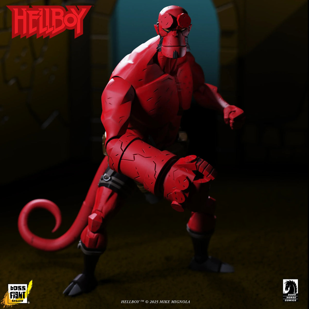 Hellboy Box Full of Evil 1:12 Scale Deluxe Action Figure with Accessories Bundle