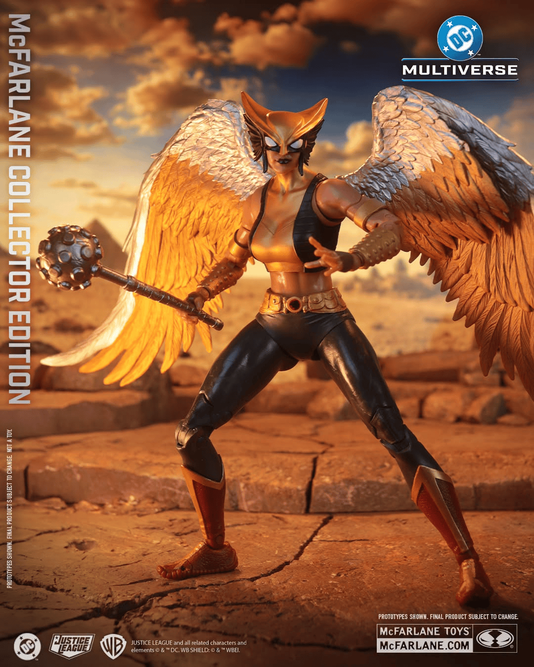 DC Multiverse McFarlane Collector Edition #63 Hawkgirl (Kendra Saunders) Action Figure