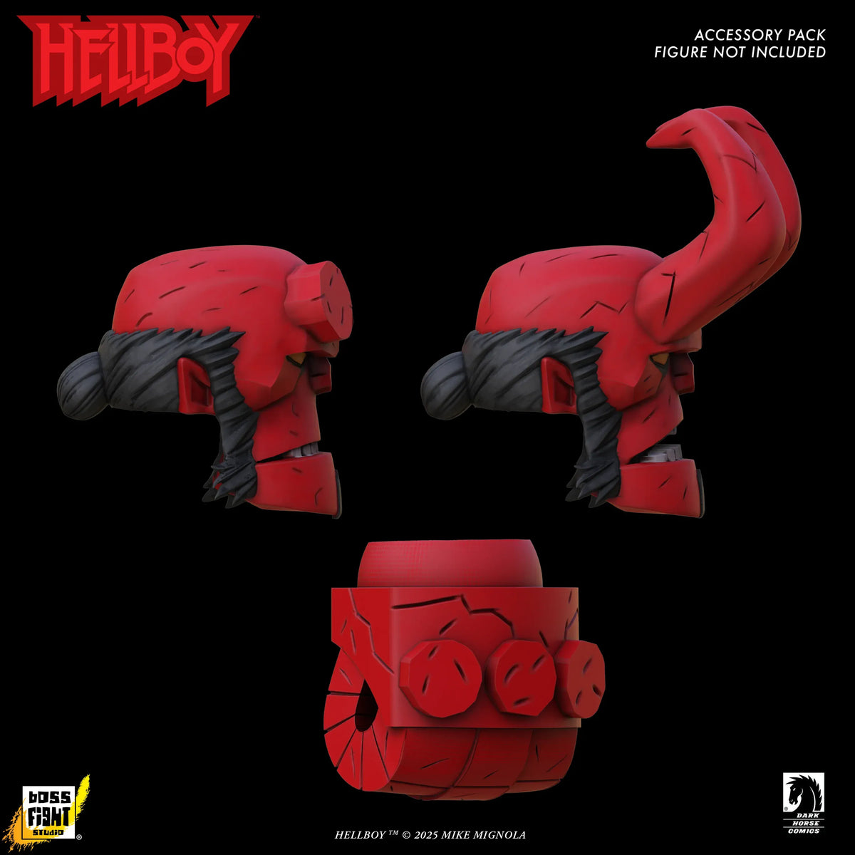 Hellboy Box Full of Evil 1:12 Scale Deluxe Action Figure with Accessories Bundle