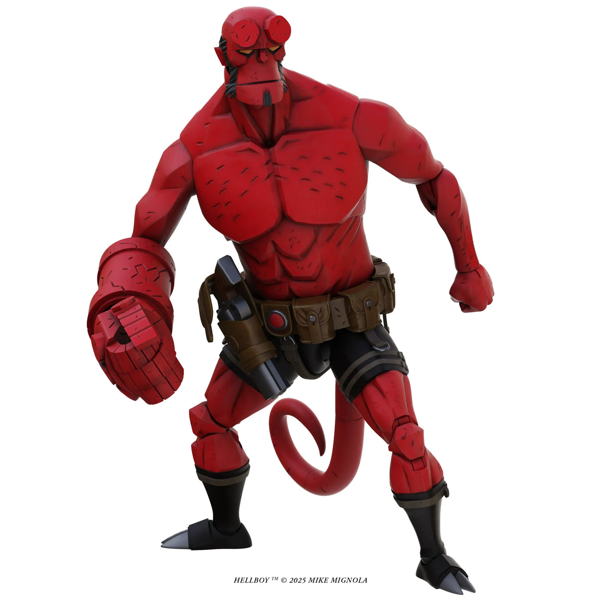 Hellboy Box Full of Evil 1:12 Scale Deluxe Action Figure with Accessories Bundle
