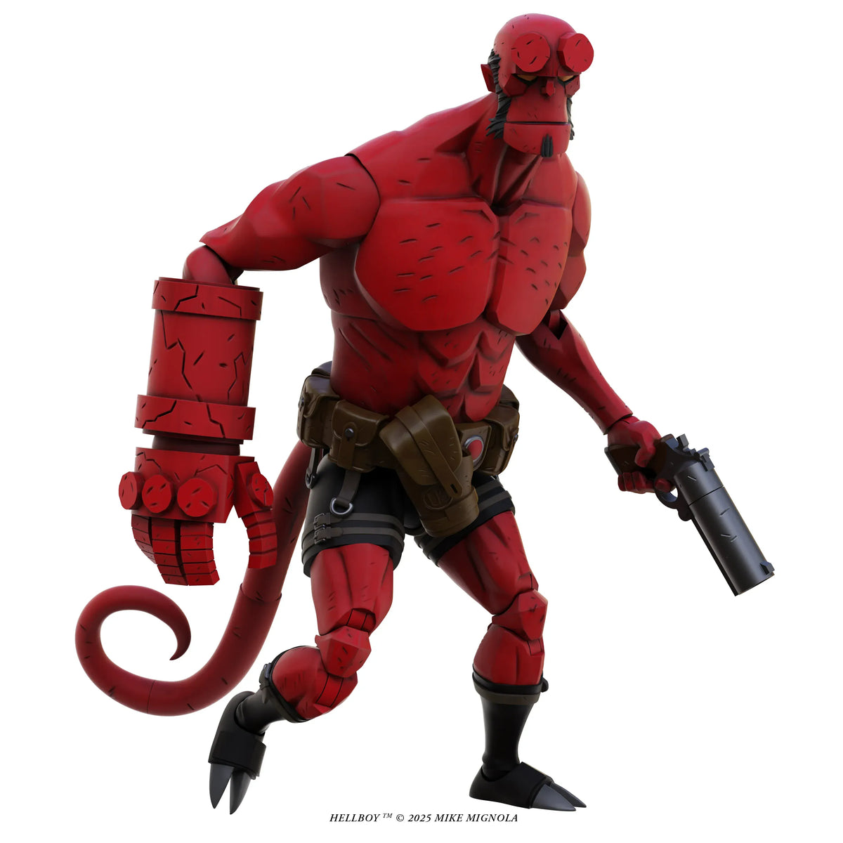Hellboy Box Full of Evil 1:12 Scale Deluxe Action Figure with Accessories Bundle