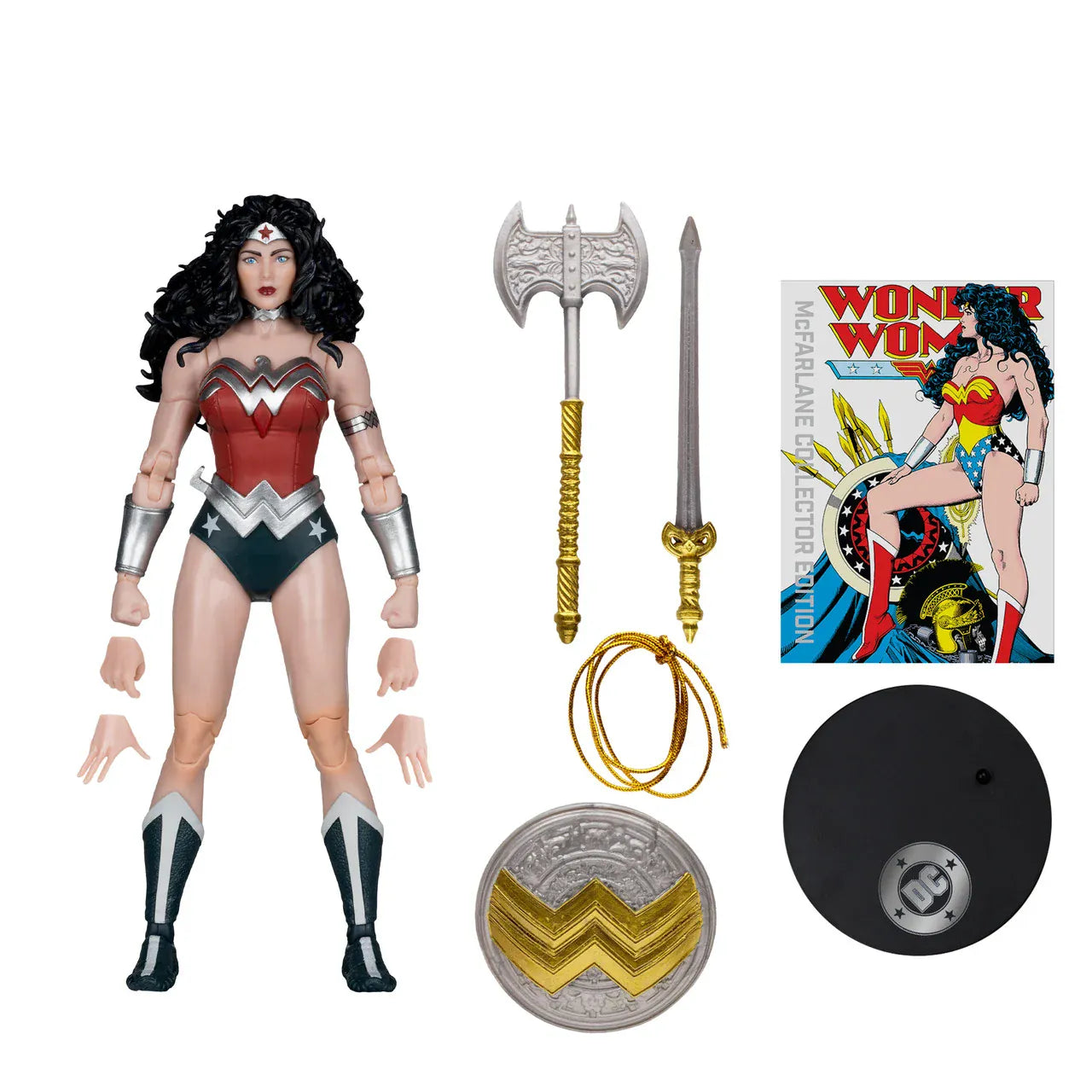 DC Multiverse McFarlane Collector Edition #61 DC Classic Wonder Woman Action Figure (Platinum Edition)