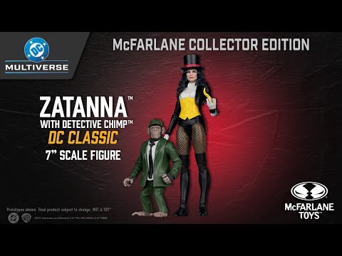 DC Multiverse McFarlane Collector Edition #53 Zatanna with Detective C