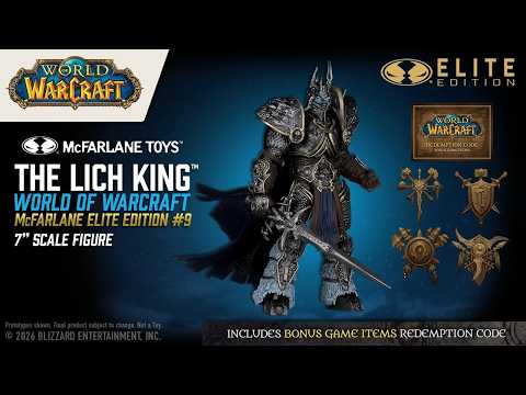 World of Warcraft McFarlane Elite Edition #9 The Lich King Deluxe Acti